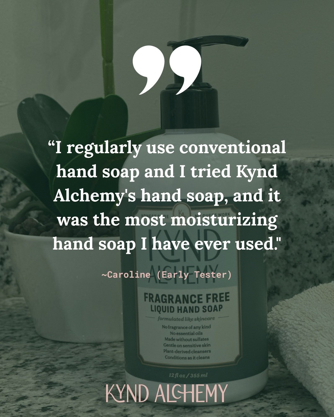 Curious what our new fragrance-free hand soap is like? One of our early testers tells us about her experience! 

Pre-orders open now. 

#fragrancefree #cleanbeauty #indiebrand