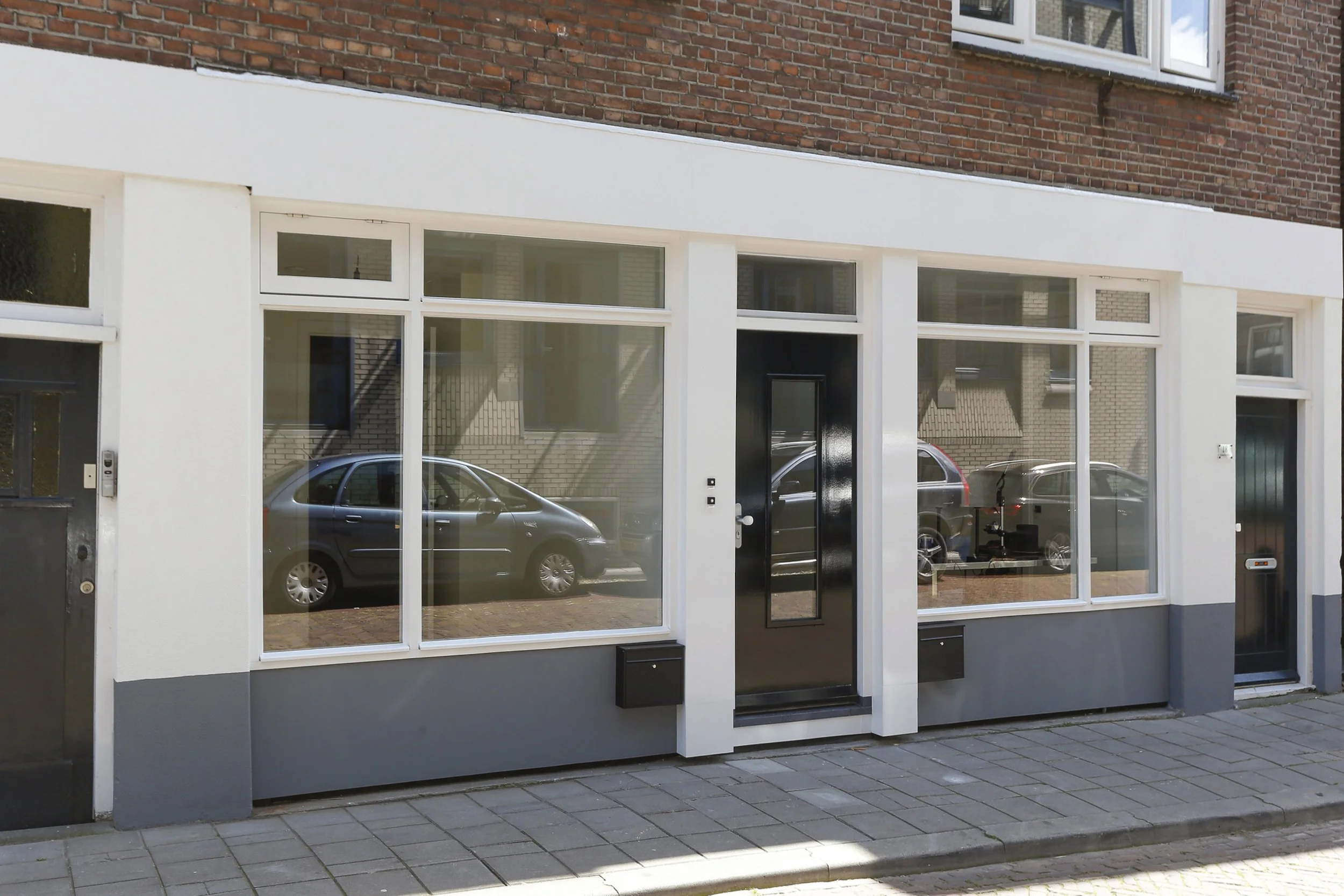 Aankoop winkel- en woonruimte, transformatie naar 4 appartementen - Paradijs 18-20, Gouda