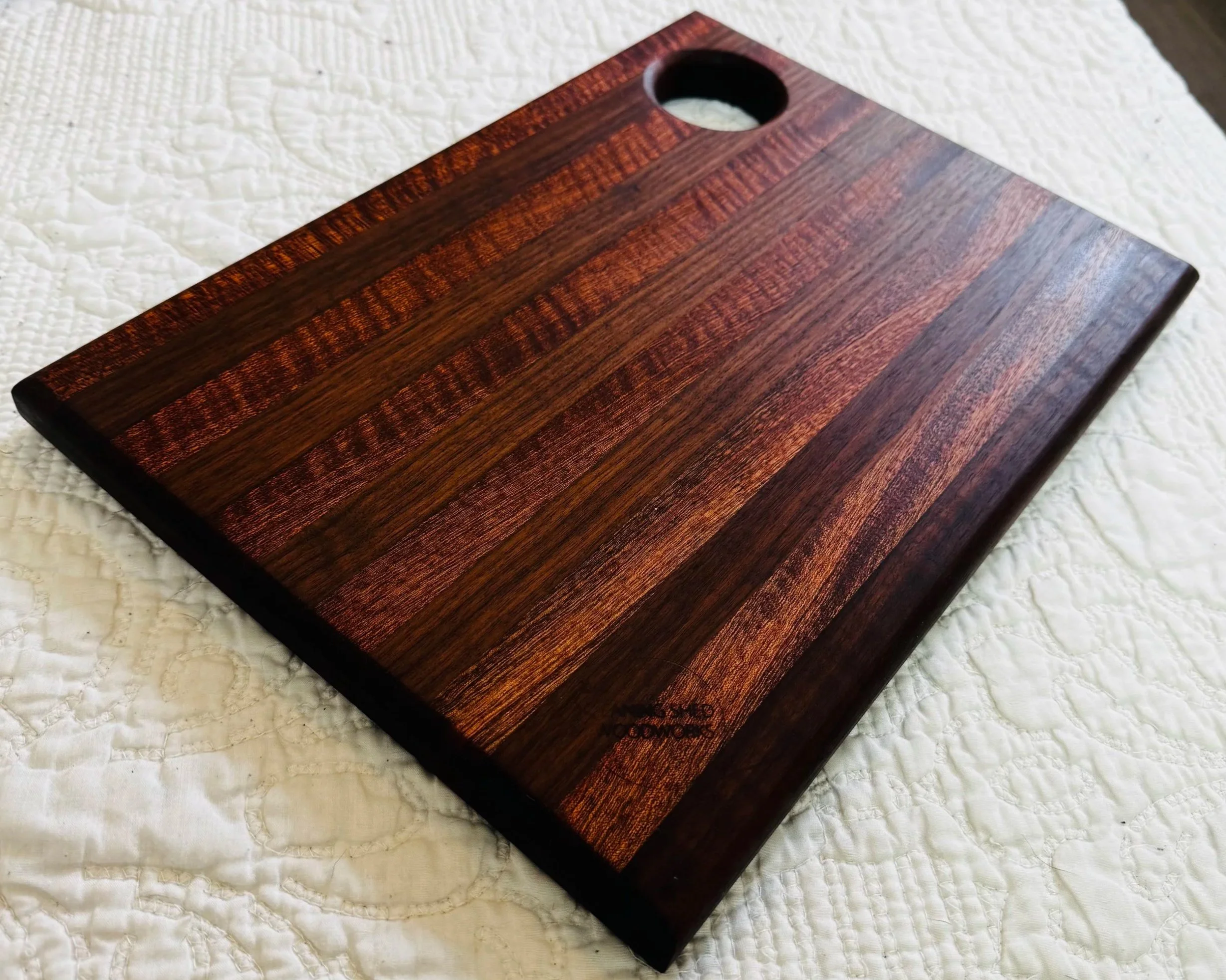 Walnut/Sapele Charcuterie Board