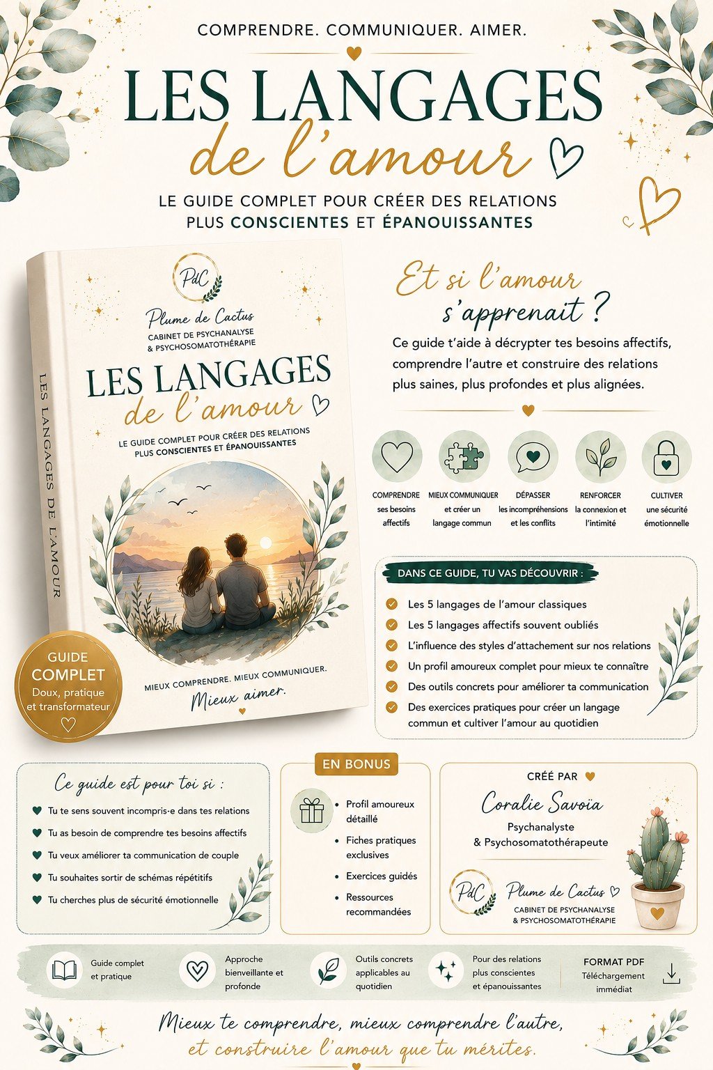 💚 LES LANGAGES DE L'AMOUR