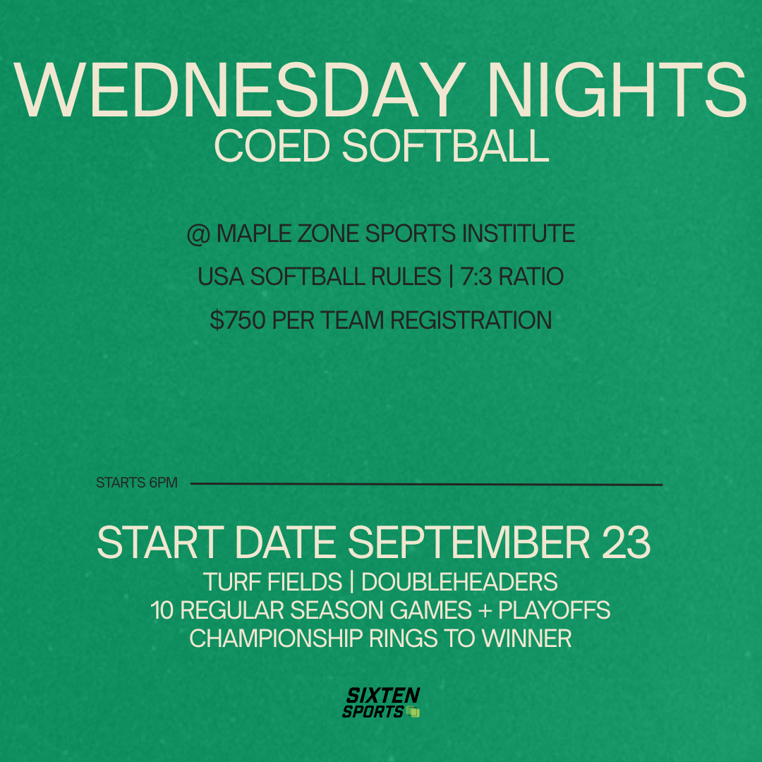 Fall 26 - Coed Softball - MSI - Wednesday Nights