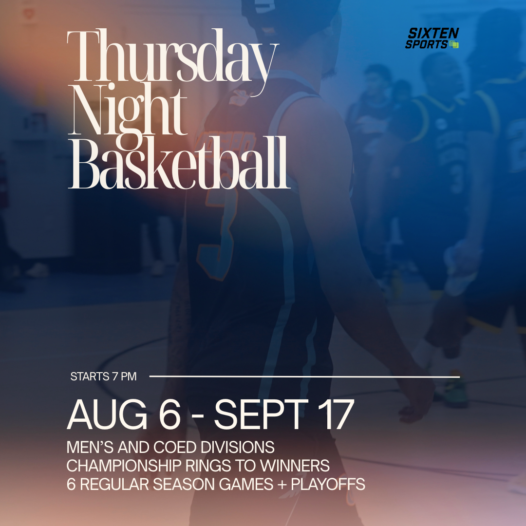 Men’s Basketball Free Agent Registration – Thursday Nights