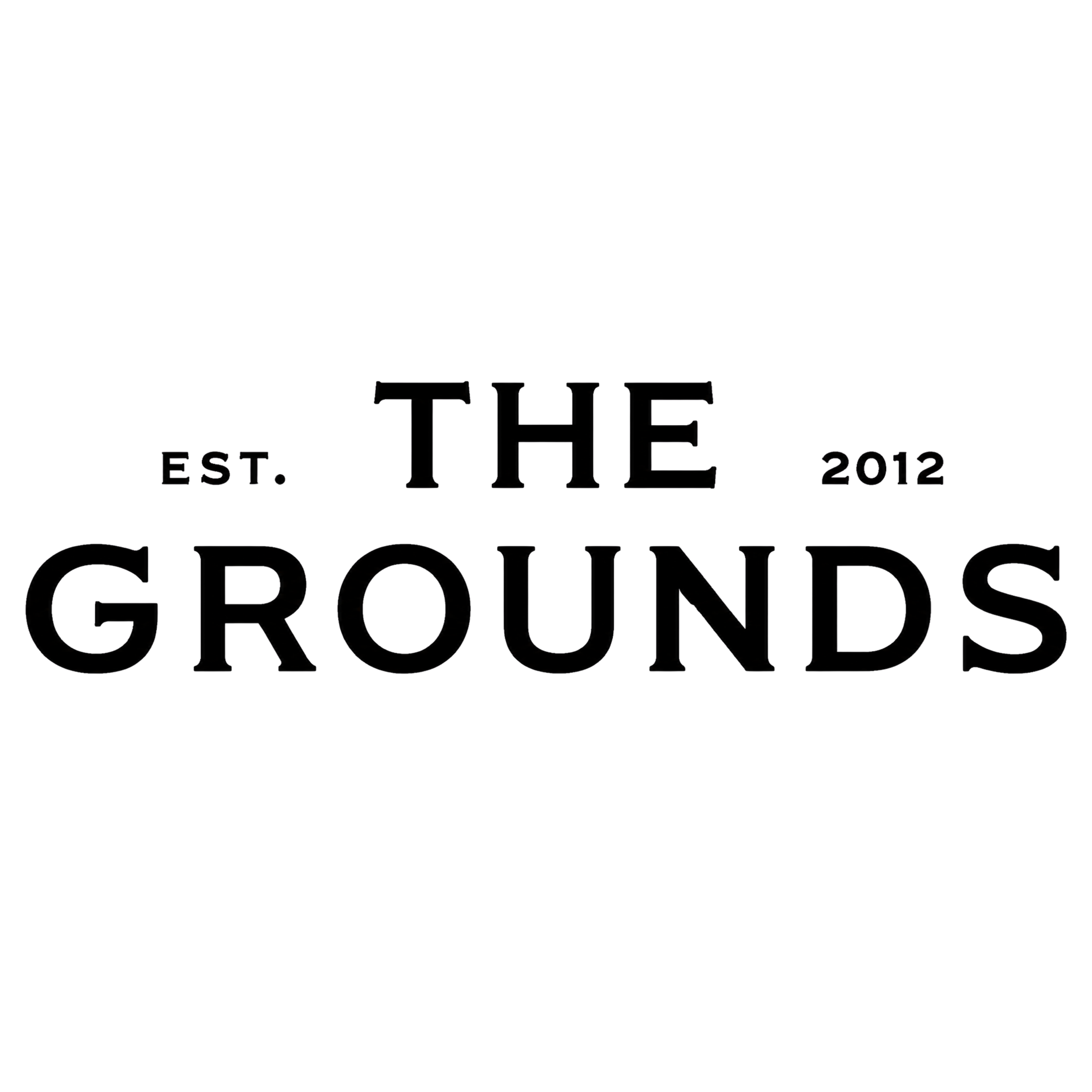Black logo with stylized crown and the text 'The Est. 2012' underneath.