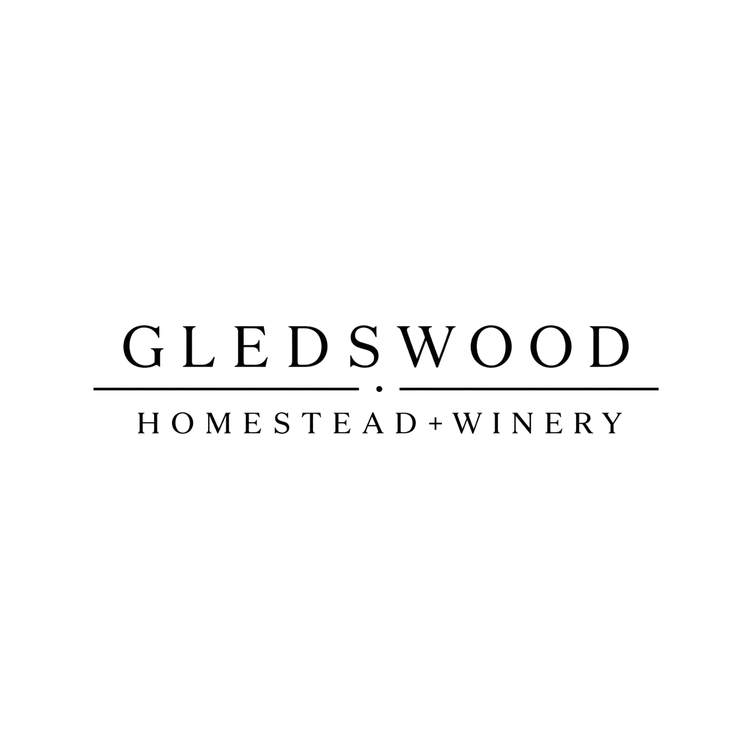 A black background with text reading 'CLEDSON HOMESTEAD-ESTATE' in a serif font.