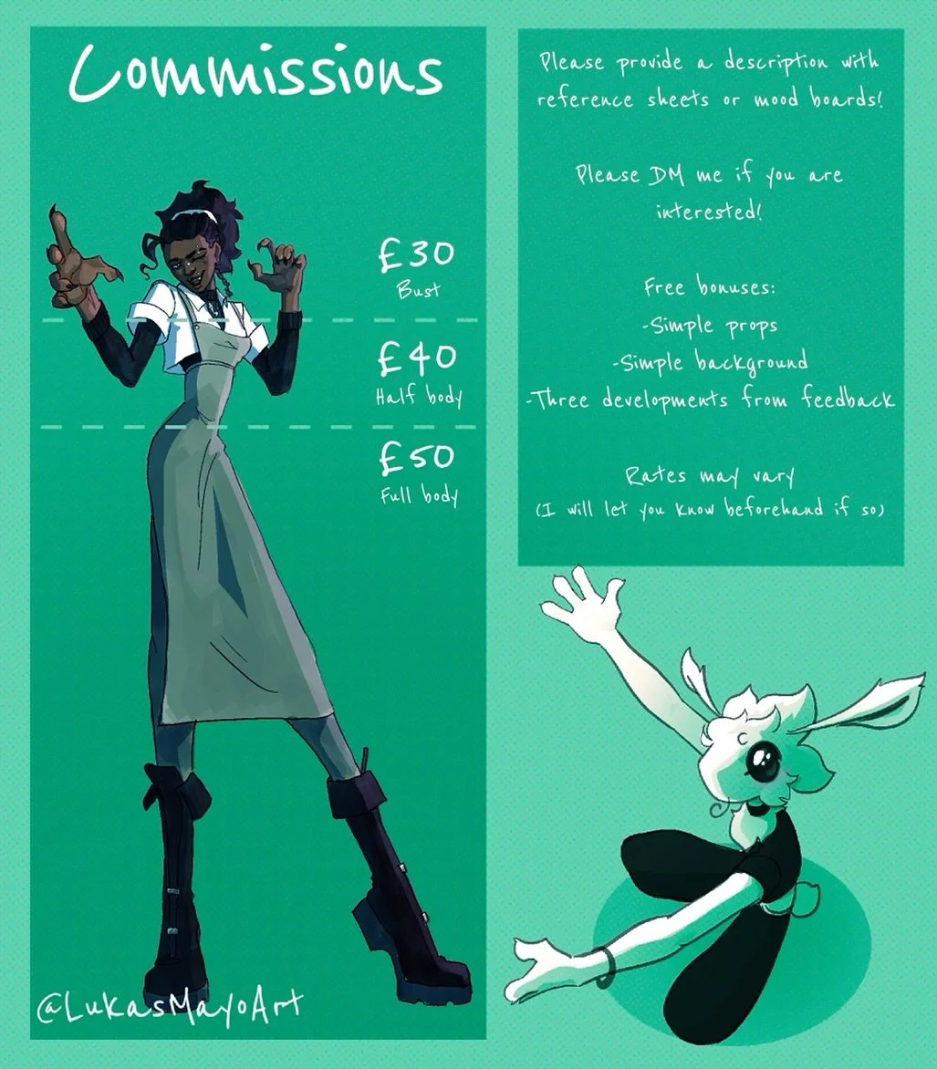I am open for commissions!! 

#artcommissions #charaterart