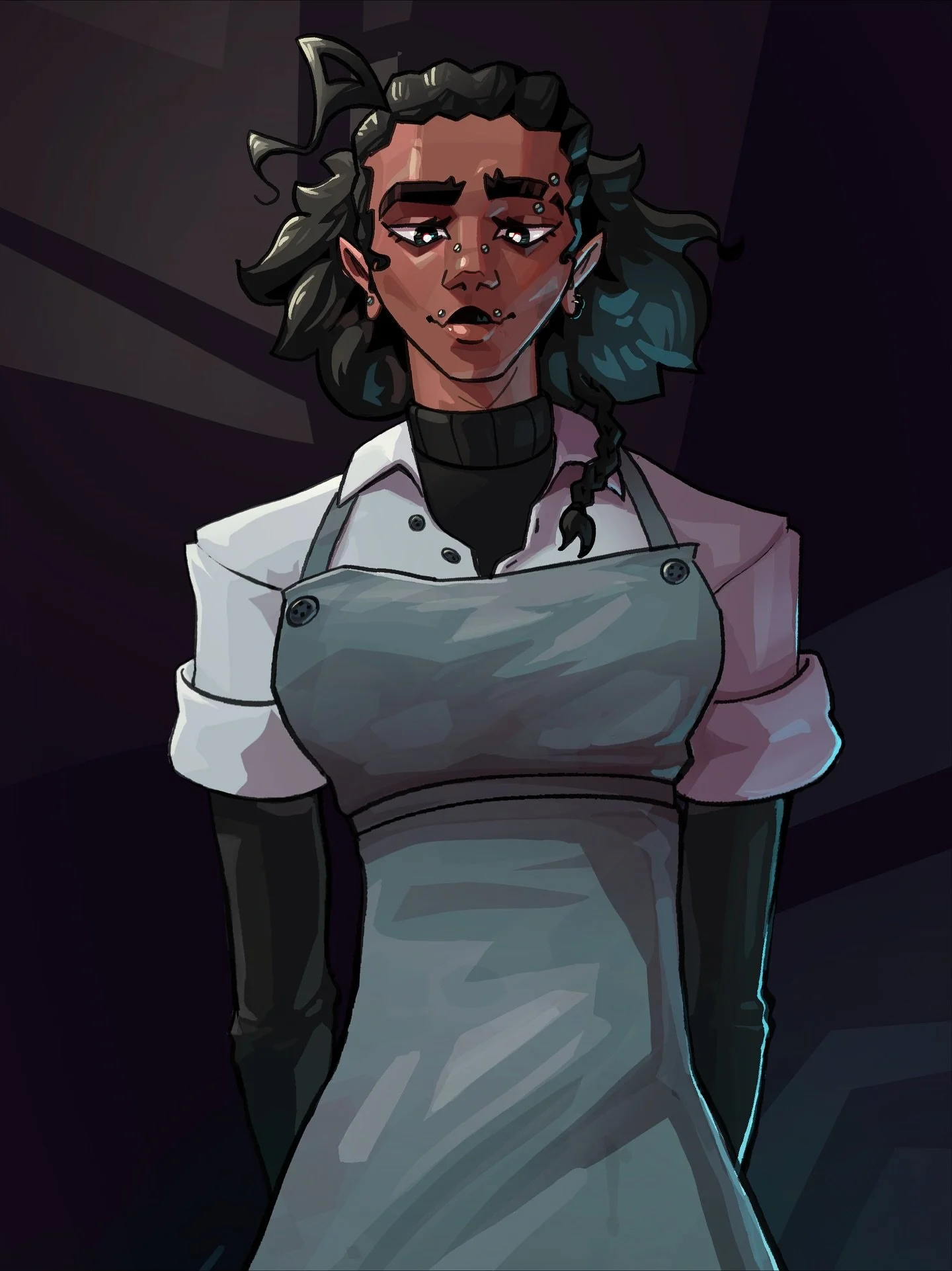 Messing around with rendering on Rosa 

#oc #artpractice #artrendering #artforfun