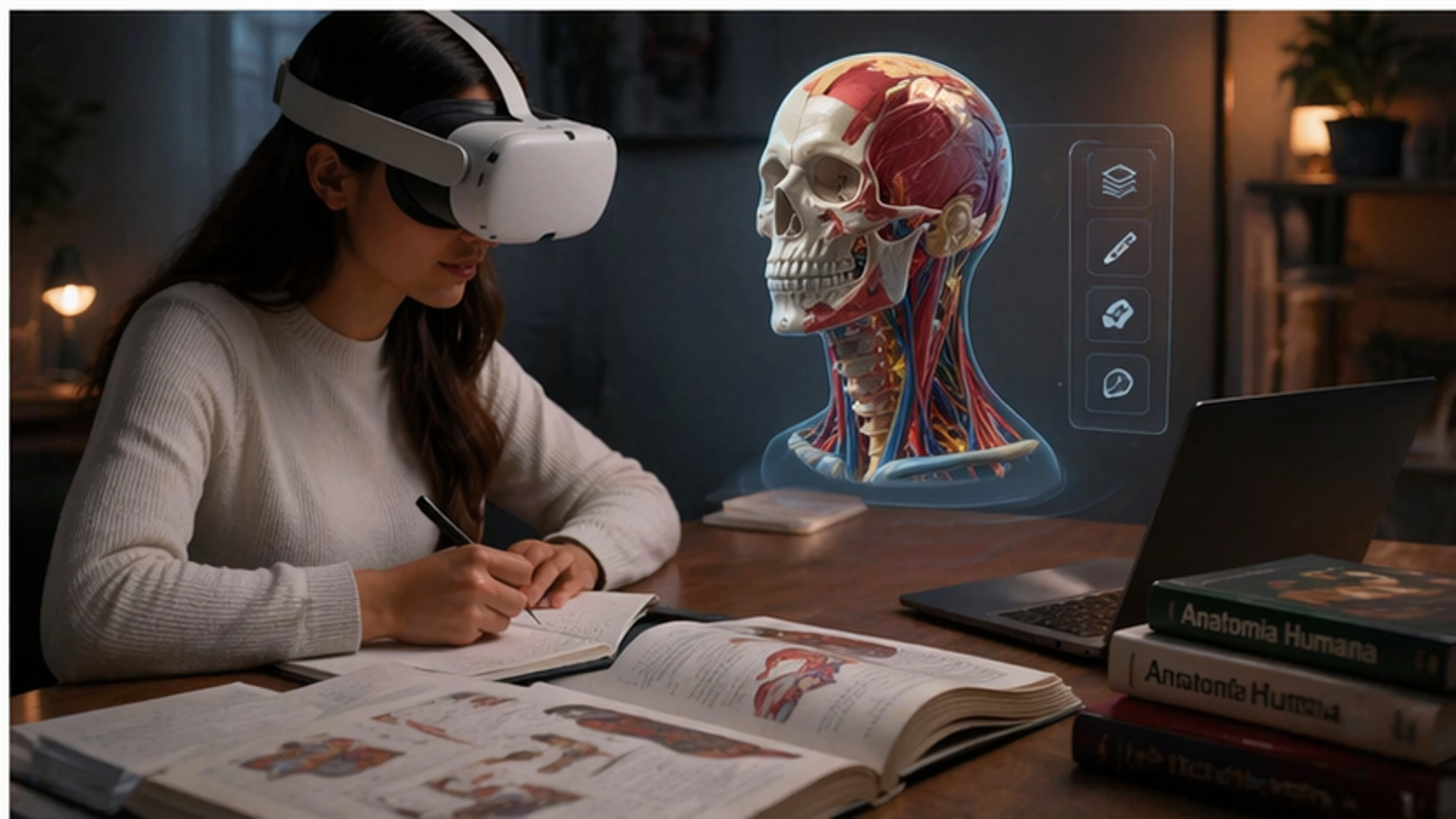 Por que a realidade virtual está entrando nas salas de aula da saúde
