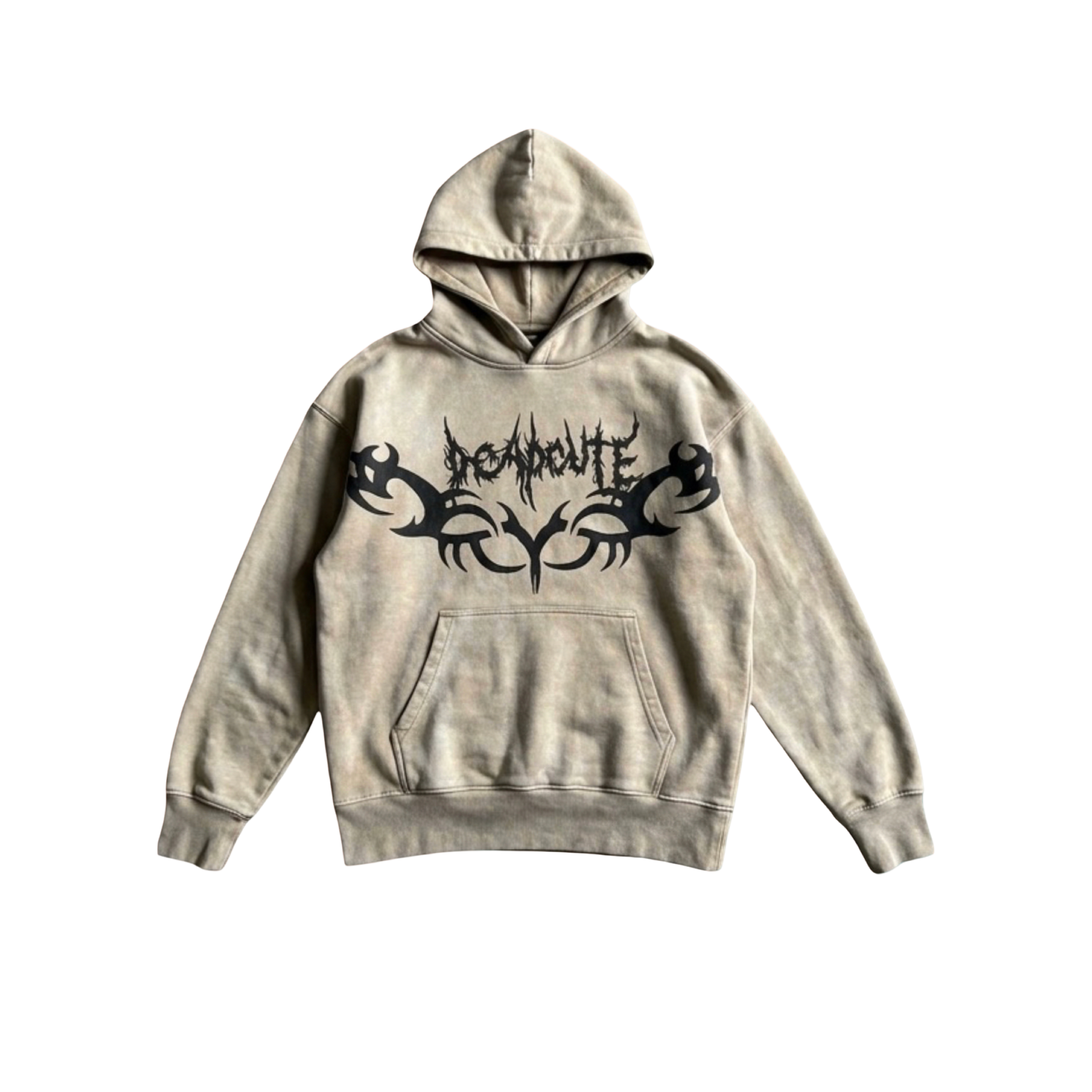deadcute tribal hoodie