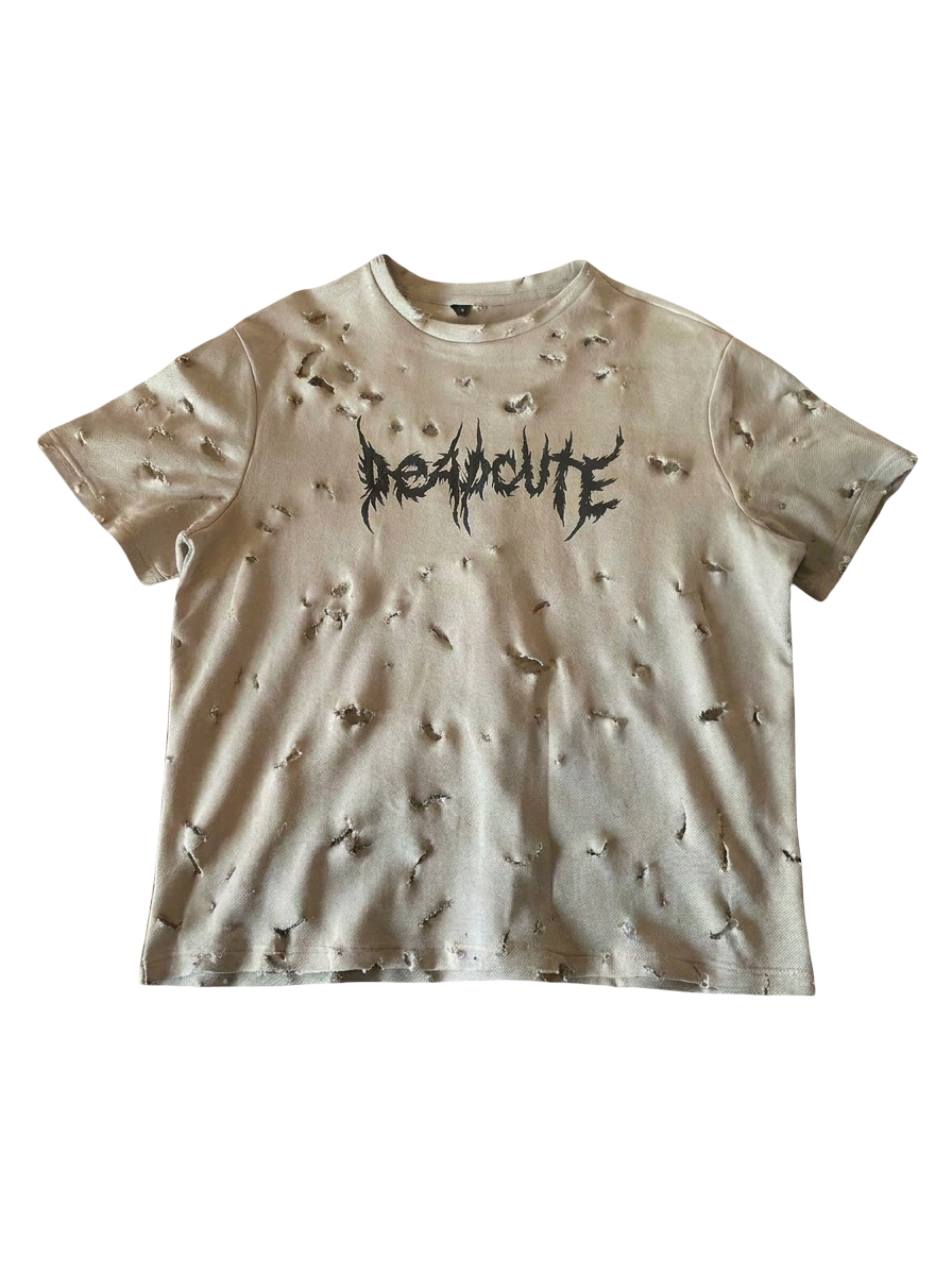 deadcute worn out tee