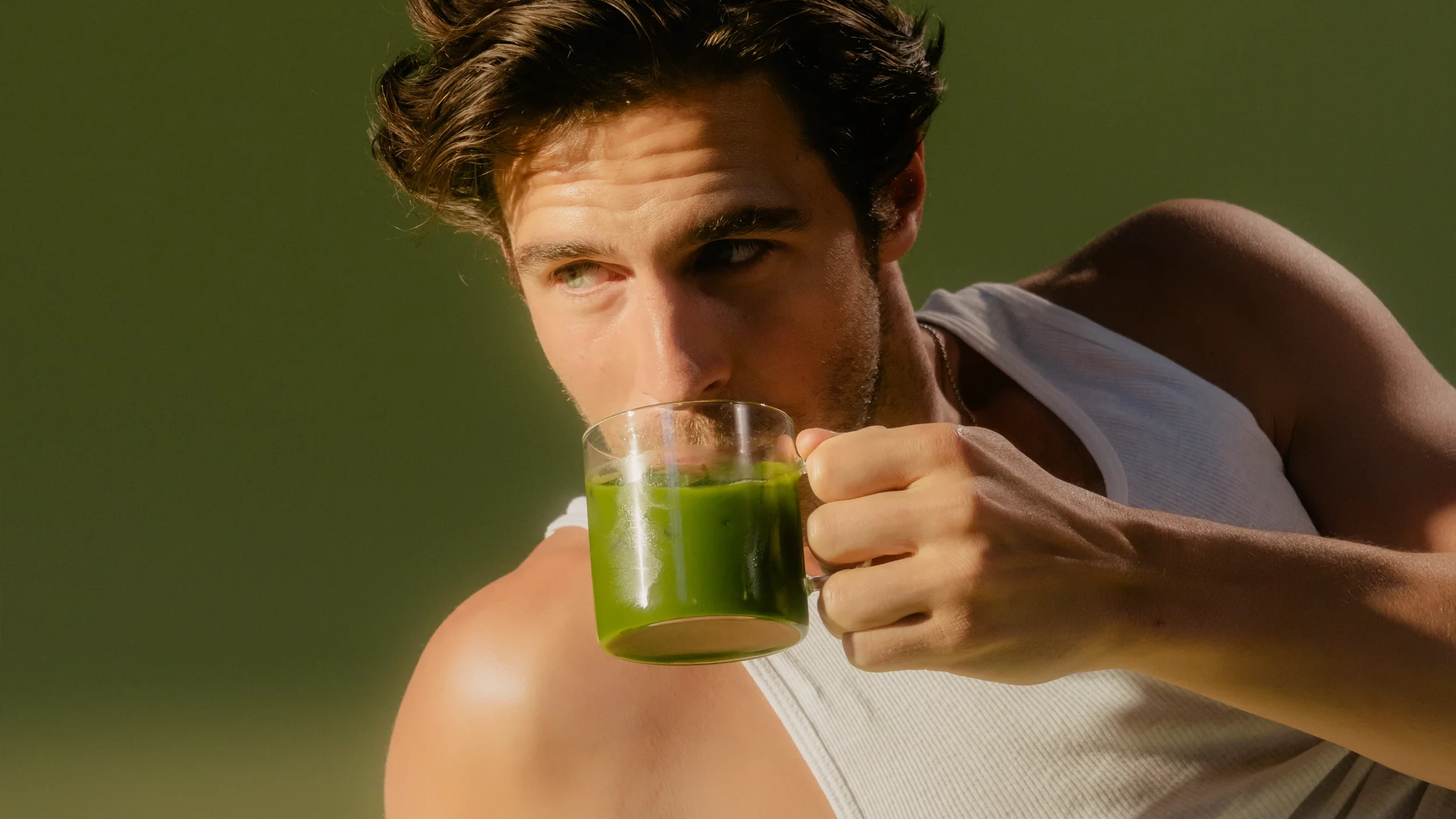 Rainforest Activated Magnesium dissolved over ice.