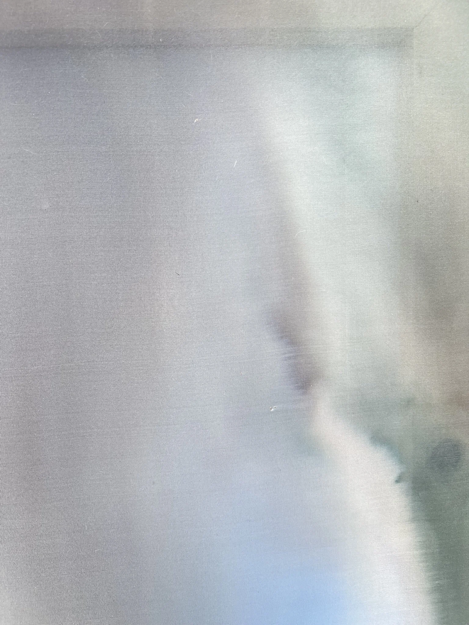 Fragment of Moon Drenched, original abstract painting on silk by Katerina Gordeeva