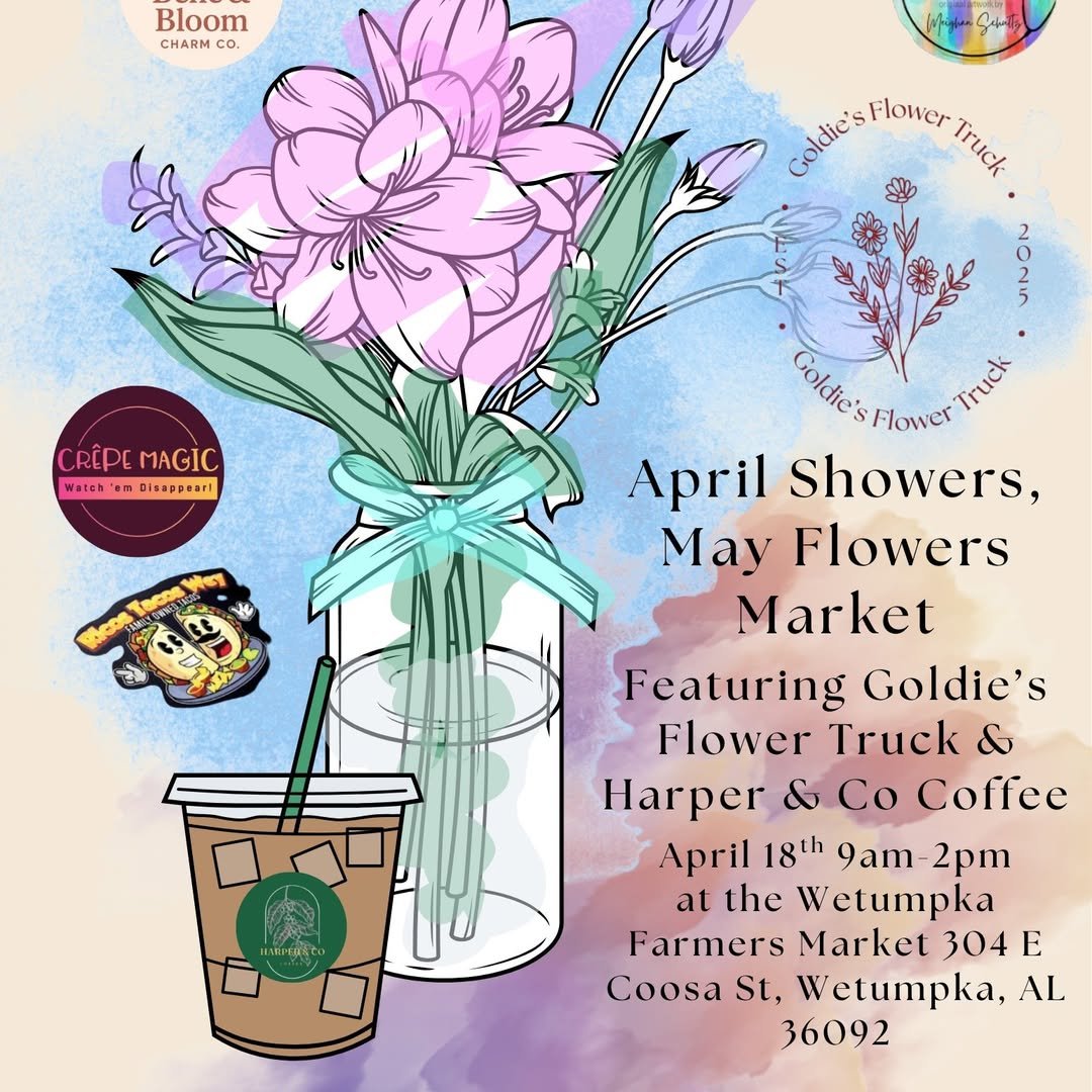 April Showers May Flowers Market