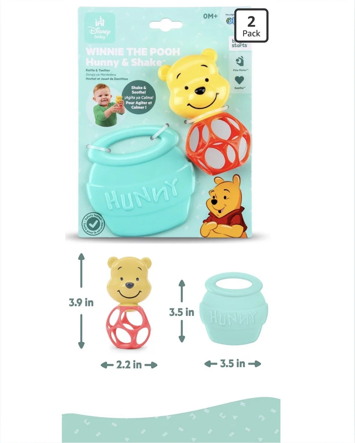Pooh Toy Set - $8.50
