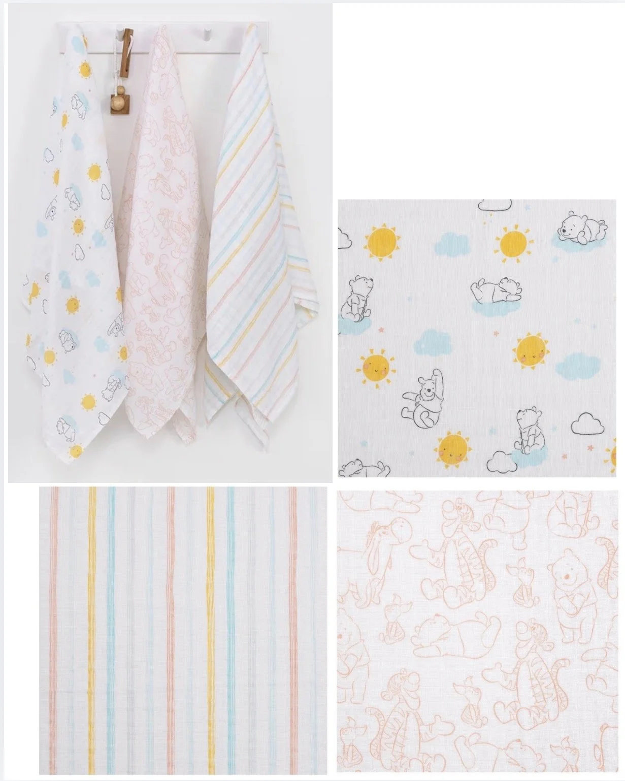 Muslin Swaddle Blanket Set - $40.50