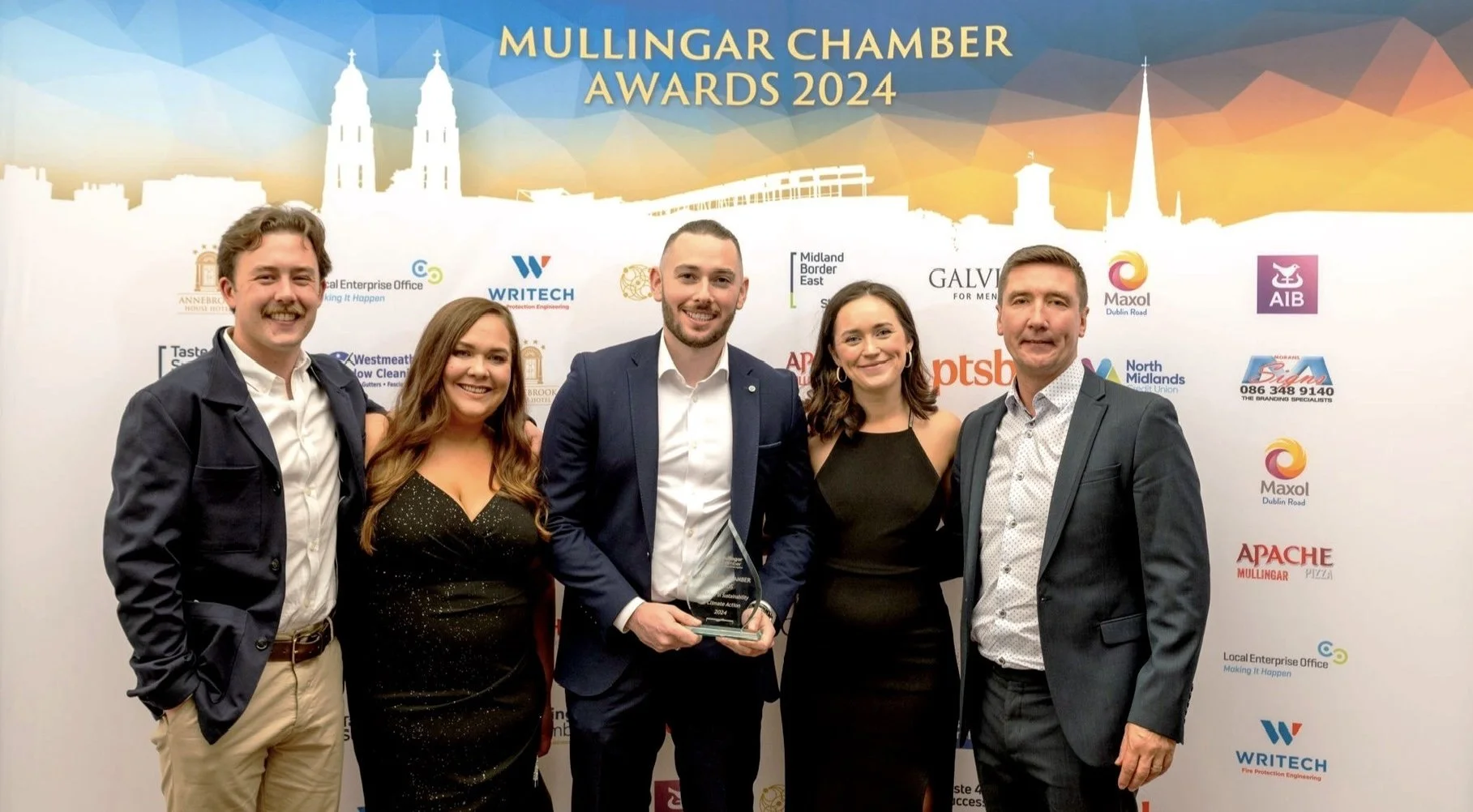 Winners of the Excellence in Sustainability and Climate Action award for 2024.