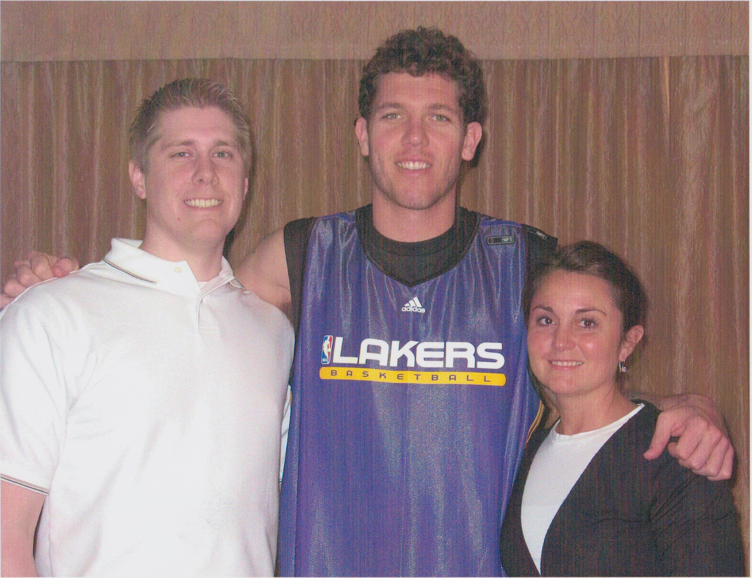 Luke Walton, while he was playing for the LA Lakers