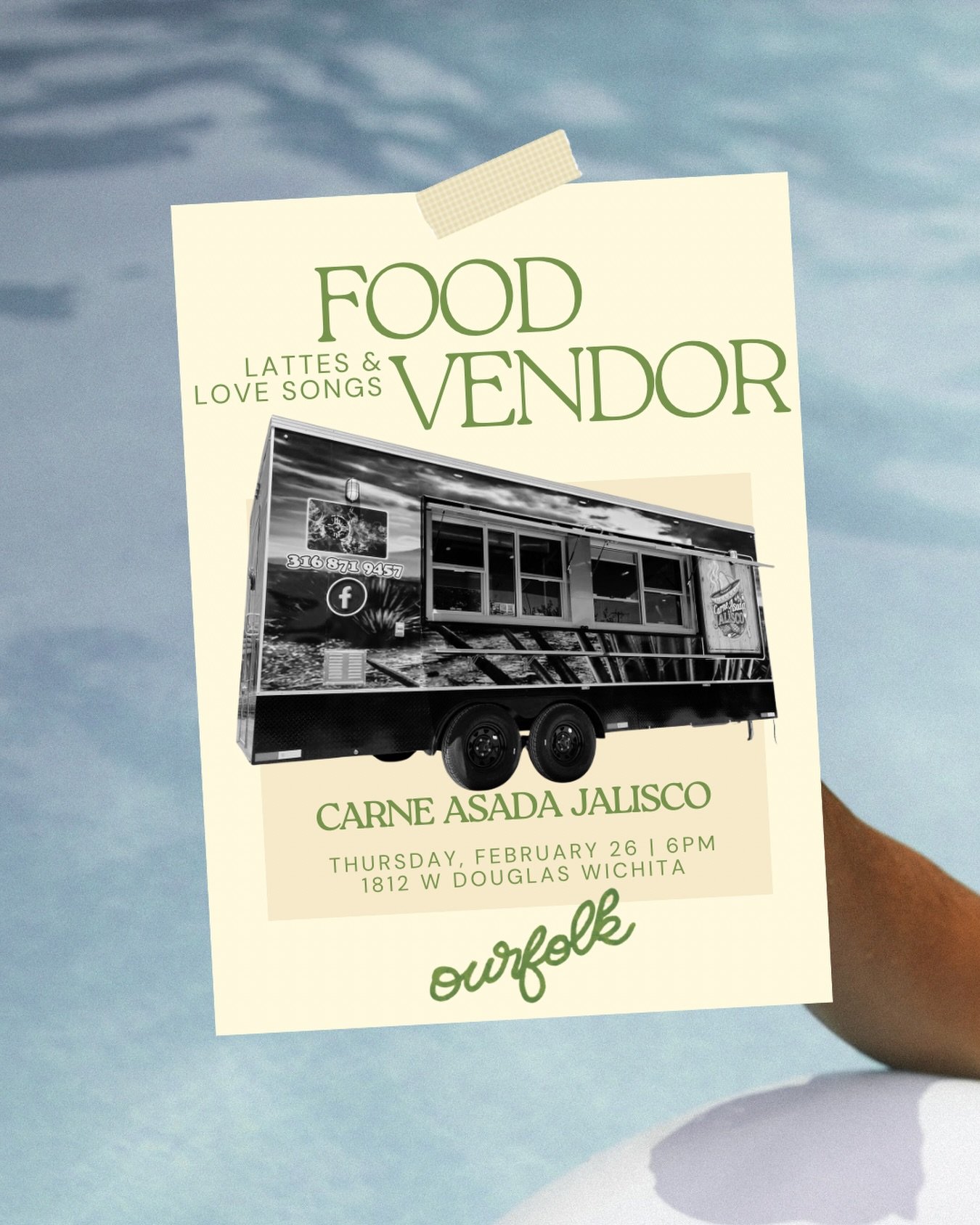 We are so excited that Carne Asada Jalisco will be serving up some delicious mexican food from their food truck! 

So bring your appetites and come hangout with us!