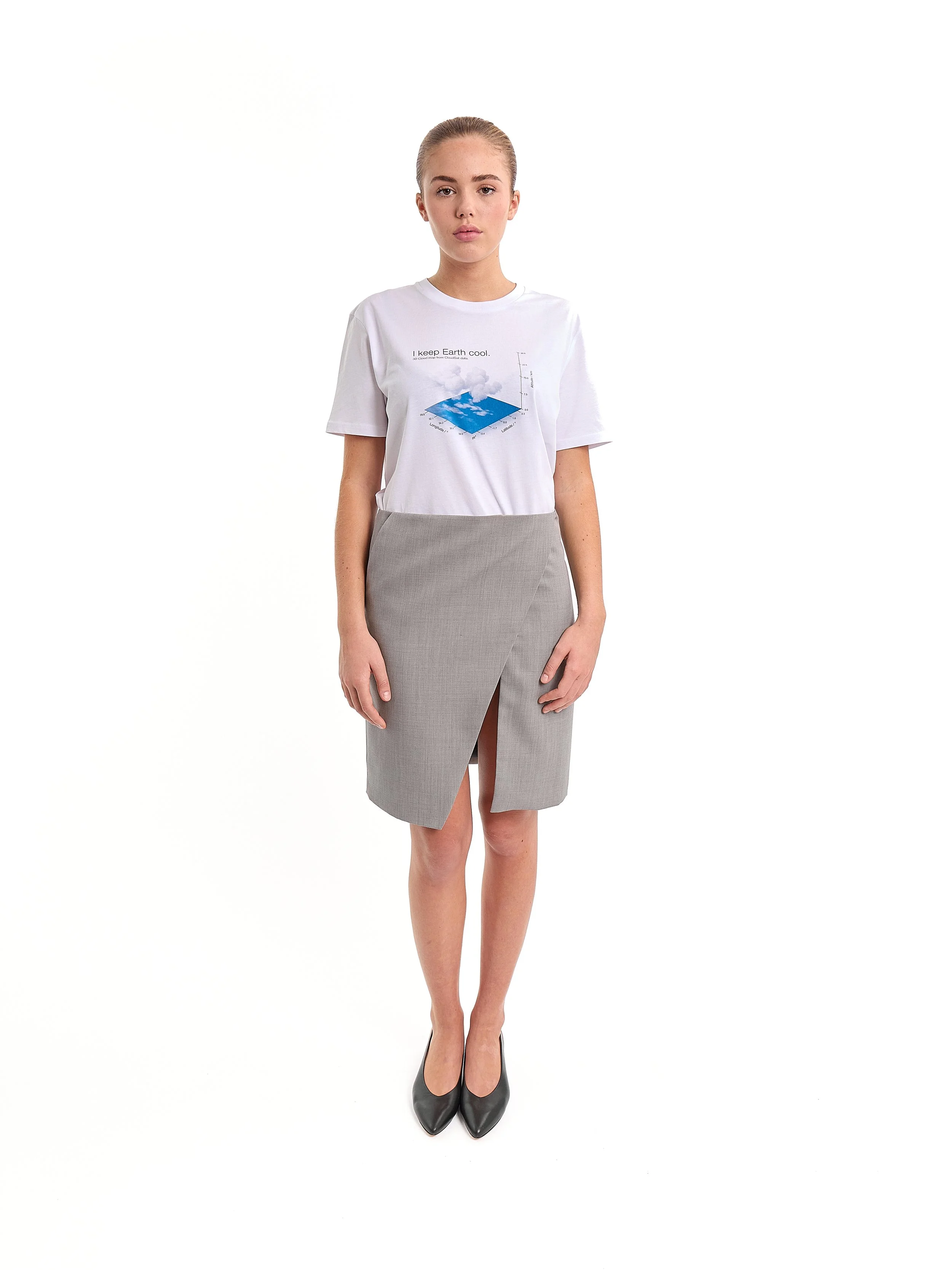Technical Tailored Skirt