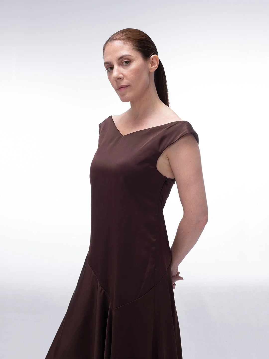V_cut_satin_brown_dress_midi_mpower_5.jpg