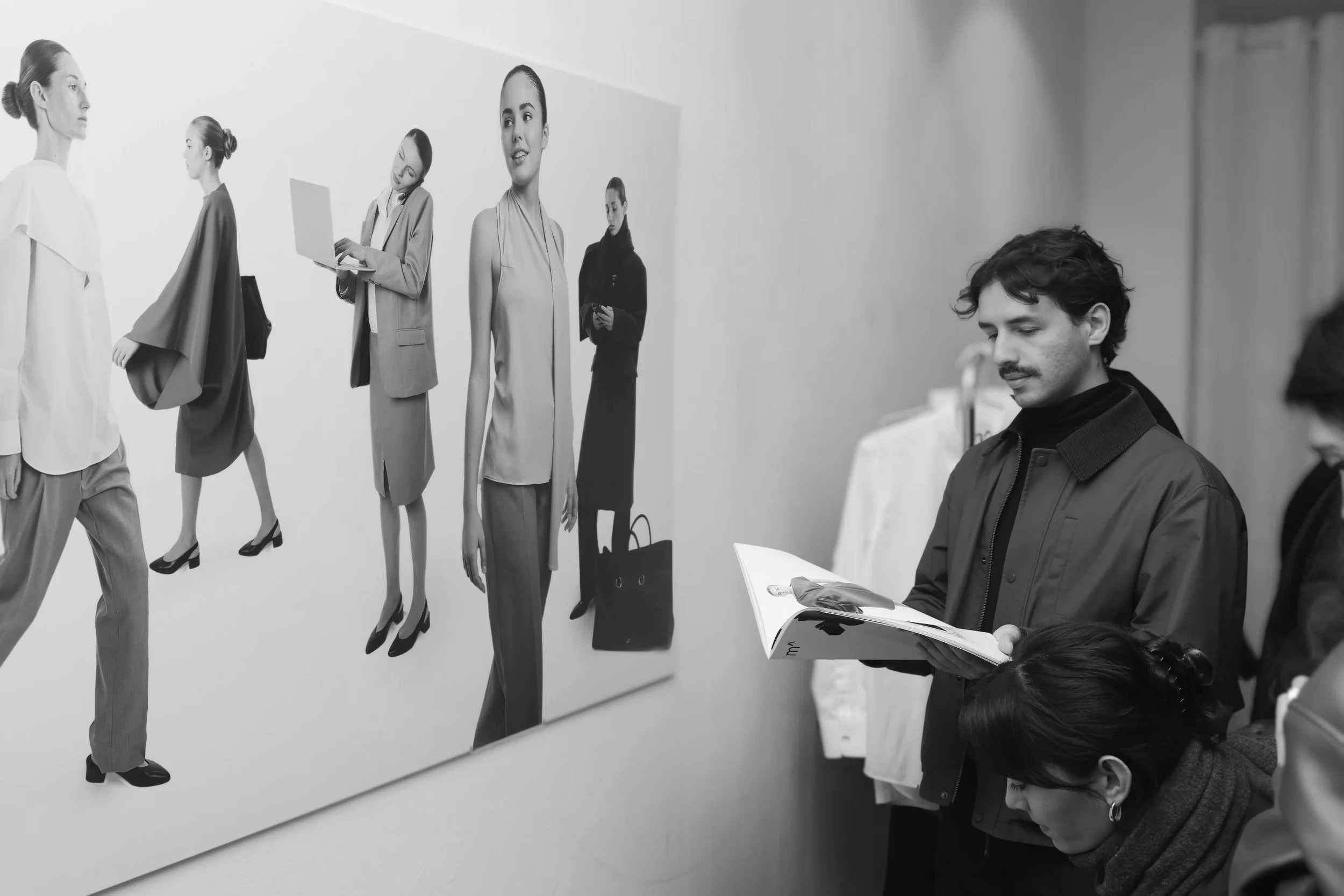 On October 21st, we celebrated the launch of m^ — the beginning of a journey where design meets science and innovation. A ready-to-wear elegant, technical, city and urban brand.