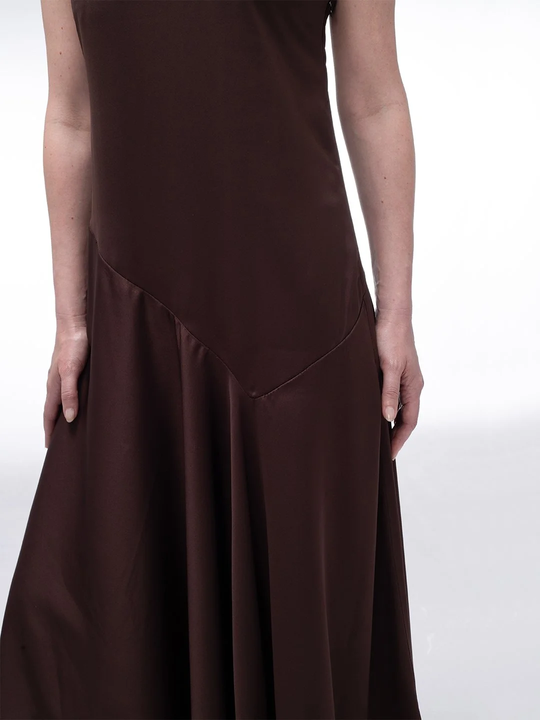 V_cut_satin_brown_dress_midi_mpower_4.jpg