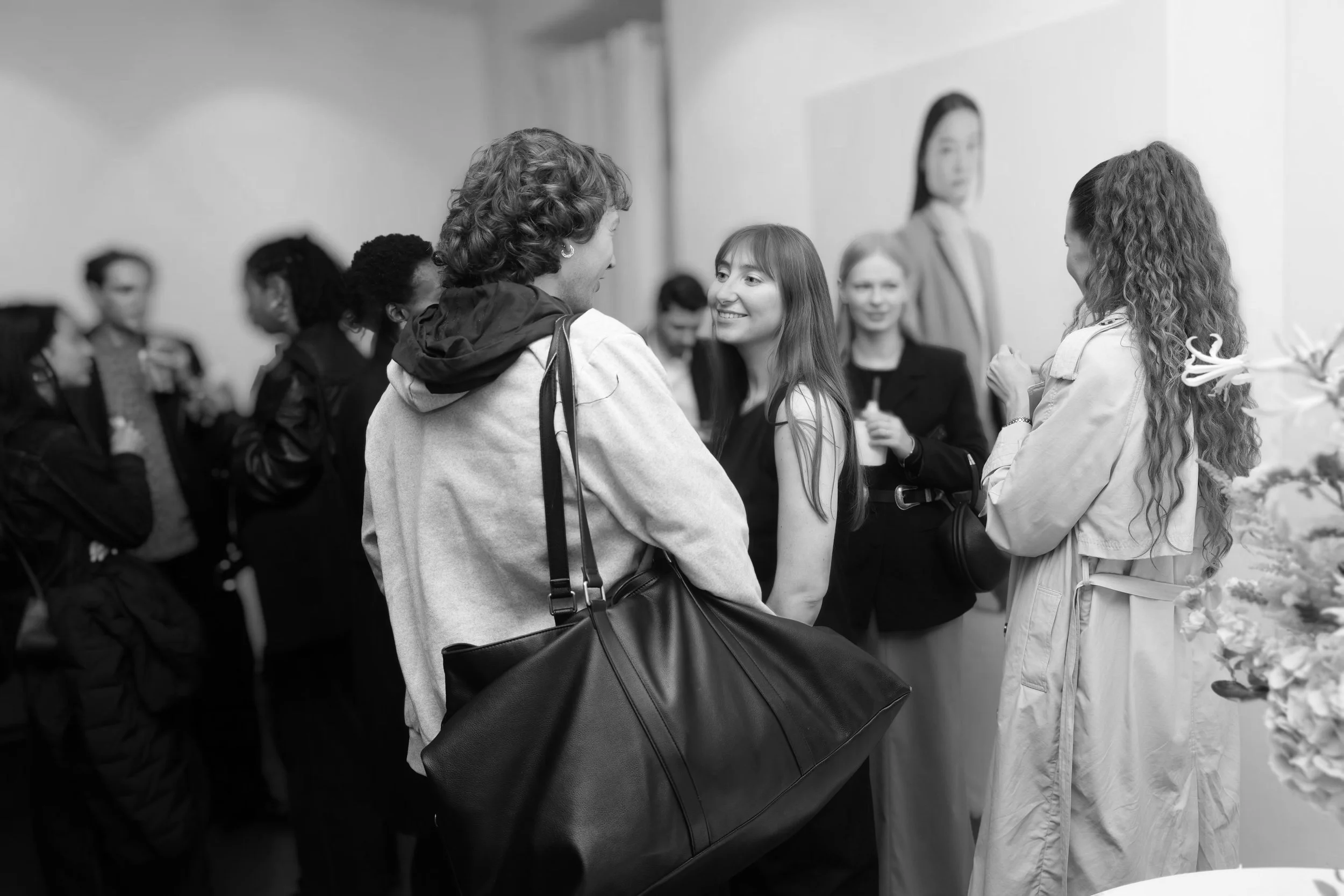 On October 21st, we celebrated the launch of m^ — the beginning of a journey where design meets science and innovation. A ready-to-wear elegant, technical, city and urban brand.