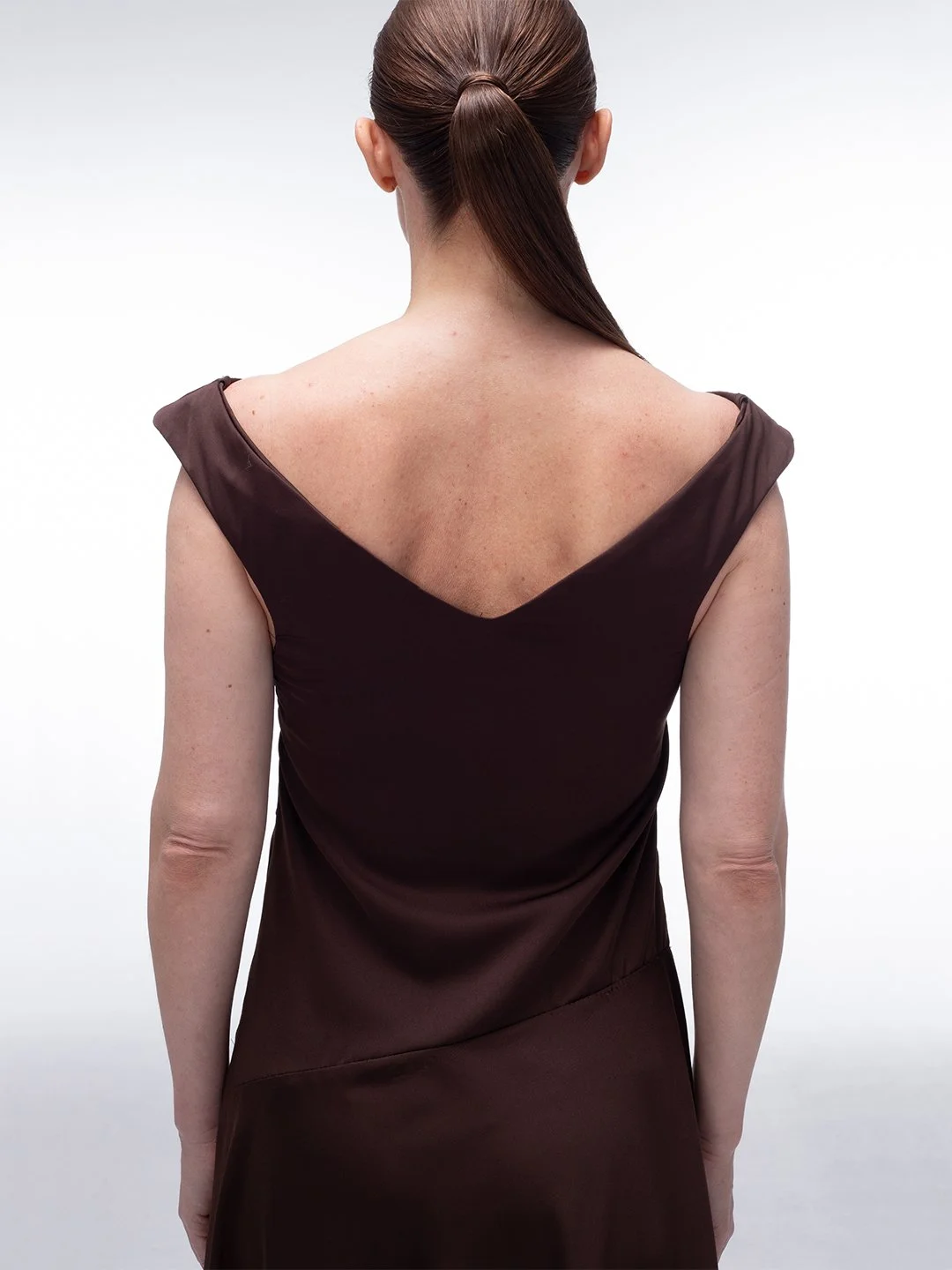V_cut_satin_brown_dress_midi_mpower_3.jpg