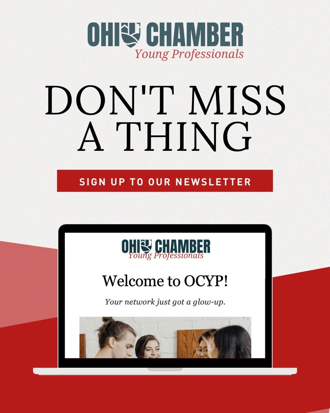 Hey YPs &mdash; don&rsquo;t let FOMO win. 👀

Our email list is where the insider updates, event invites, and professional development perks drop first.

If you love leveling up, you&rsquo;ll love what lands in this inbox.

👉 Join us via #linkinbio
