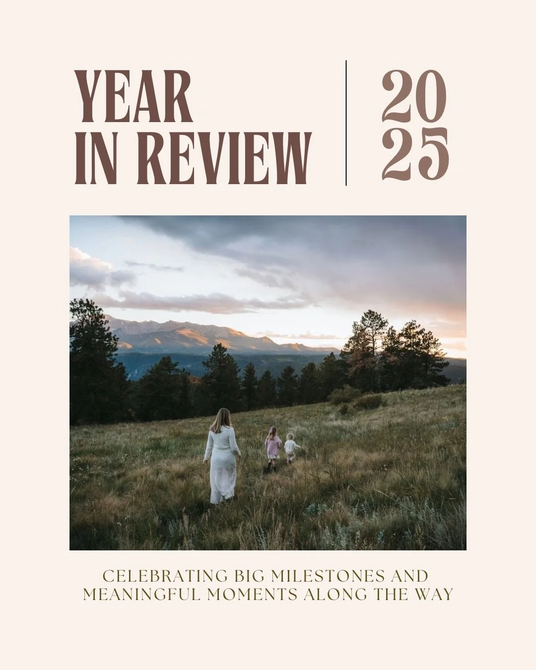 ✨ 2025, a year of becoming. 

This year reminded me that growth doesn&rsquo;t always look loud or fast. It&rsquo;s showing up again and again, refining instead of reinventing, and trusting that all of the small, steady steps are adding up. 

2025 all