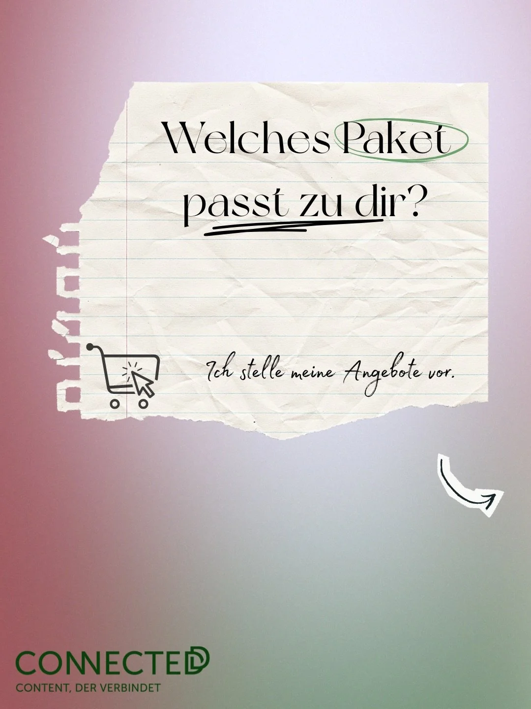 Du m&ouml;chtest gerne mit mir zusammenarbeiten, aber wei&szlig;t nicht genau, welches meiner Angebote zu dir und deinen W&uuml;nschen passt? 🤔

Dann hilft dir dieser Beitrag hoffentlich bei der Einsch&auml;tzung. ☺️

Falls nicht schaue gerne nochma