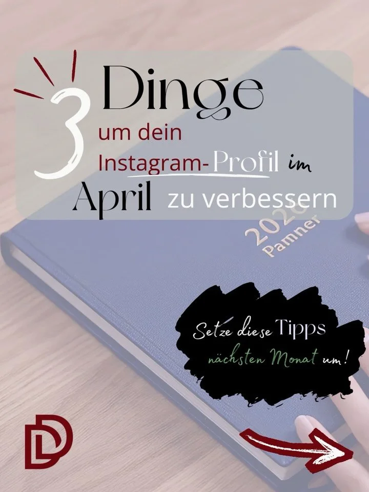 Neuer Monat, neues Gl&uuml;ck! 🍀
Mit diesen einfachen &Auml;nderungen, kannst du dein Profil mit wenig Aufwand professioneller aufbauen und gleichzeitig daf&uuml;r sorgen, dass du eher von deiner Zielgruppe gefunden wirst.

Teile das mit jemandem, d