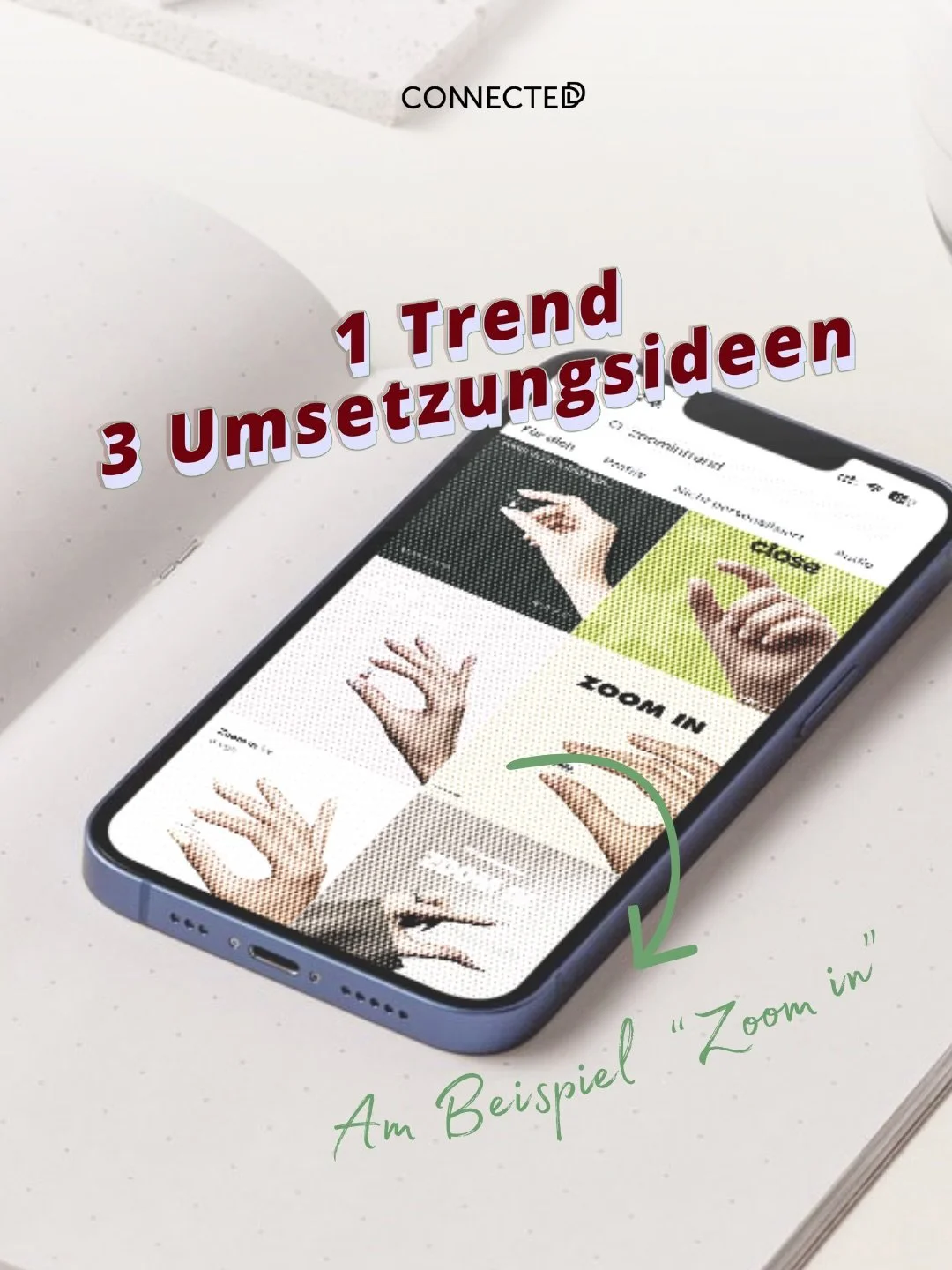 Hast du meine Version des statischen Zoom-In-Trends schon gesehen? 👀
Ich habe es relativ schlicht gehalten, aber das ist das sch&ouml;ne an diesem Trend. Es braucht nicht viel.

F&uuml;r &auml;sthetische Praxen steckt da GANZ sch&ouml;n viel drin. 
