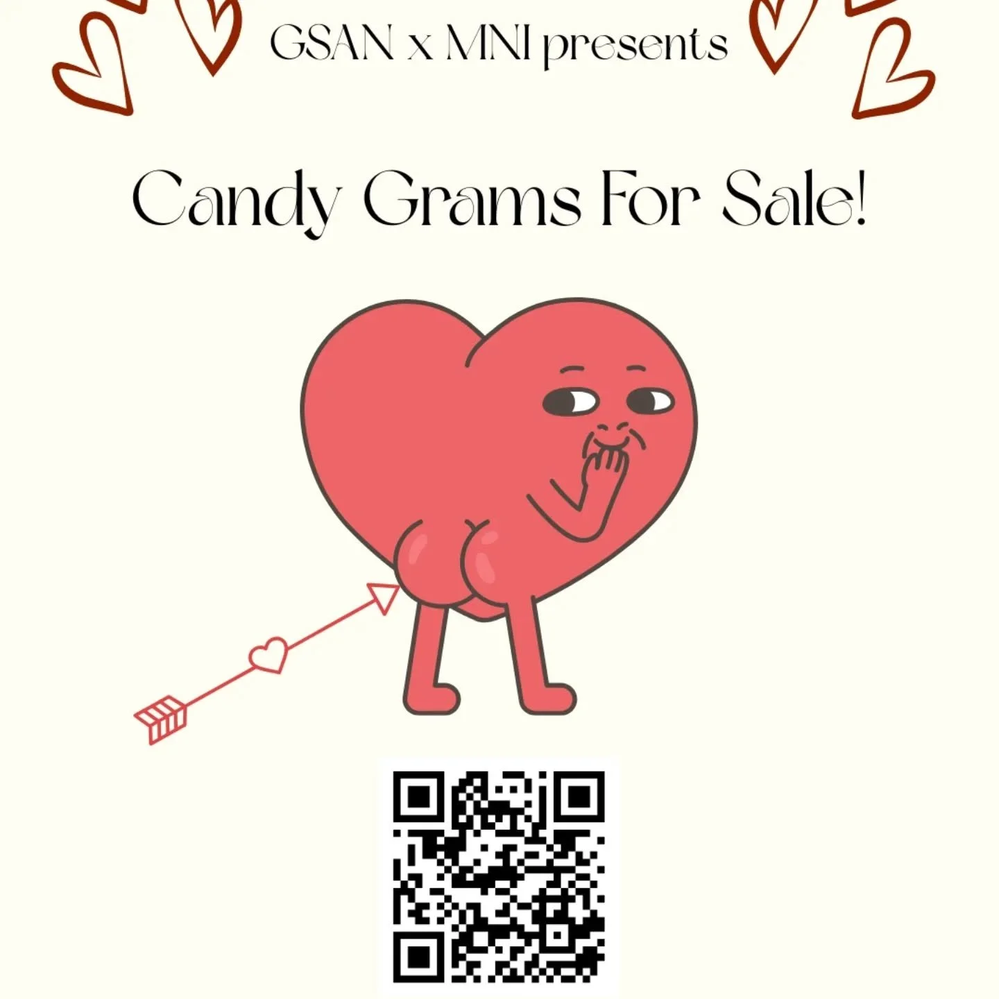Say a cheeky little hello to your crush 😉

GSAN &times; MNI Candy Grams, now available for purchase