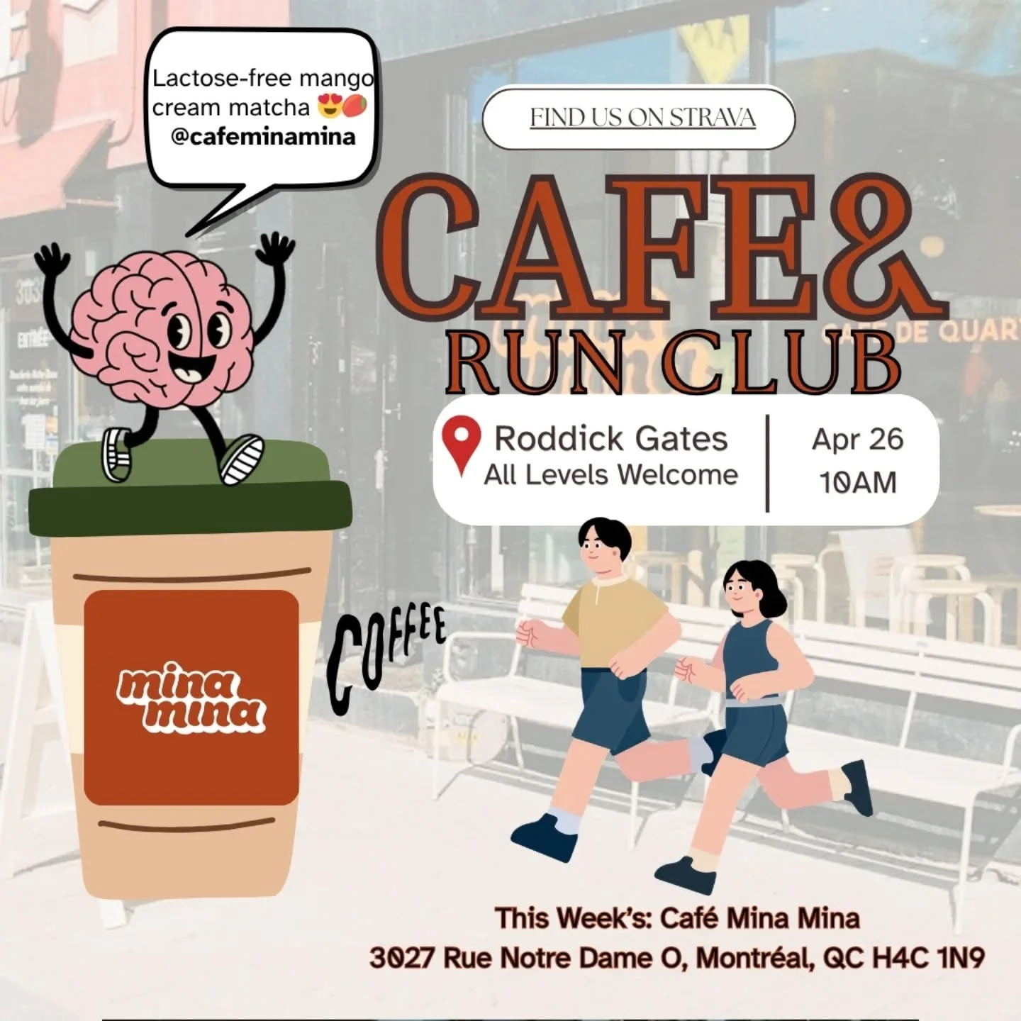 Okay but mango cream matcha thoooooooo

Another slay pick of the cafe 

April 26, Sunday 10AM as usual at Roddick Gates 

See y'all there