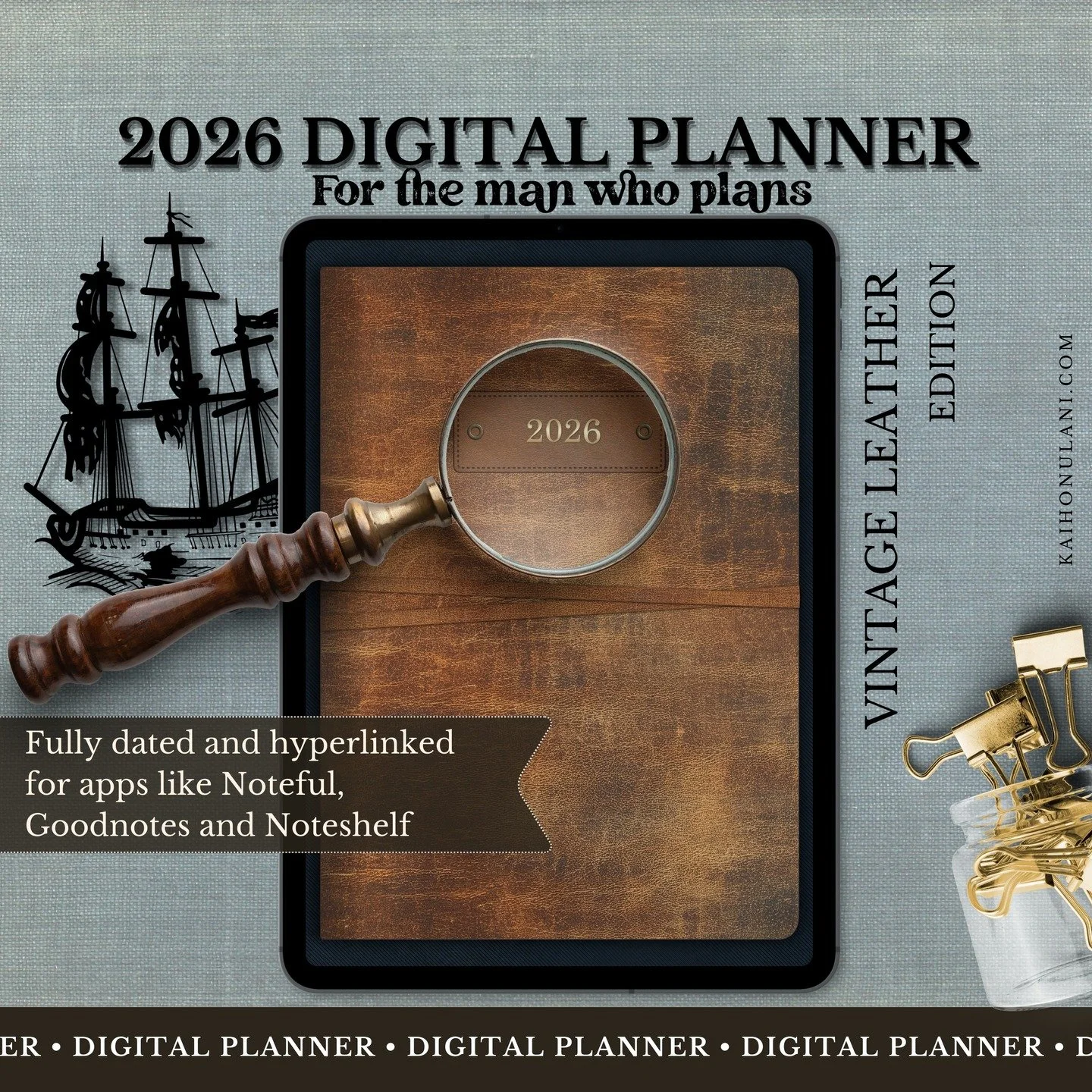 I'm not sure how many men out there are digital planners but there is one who lives with me who I love alot.:)