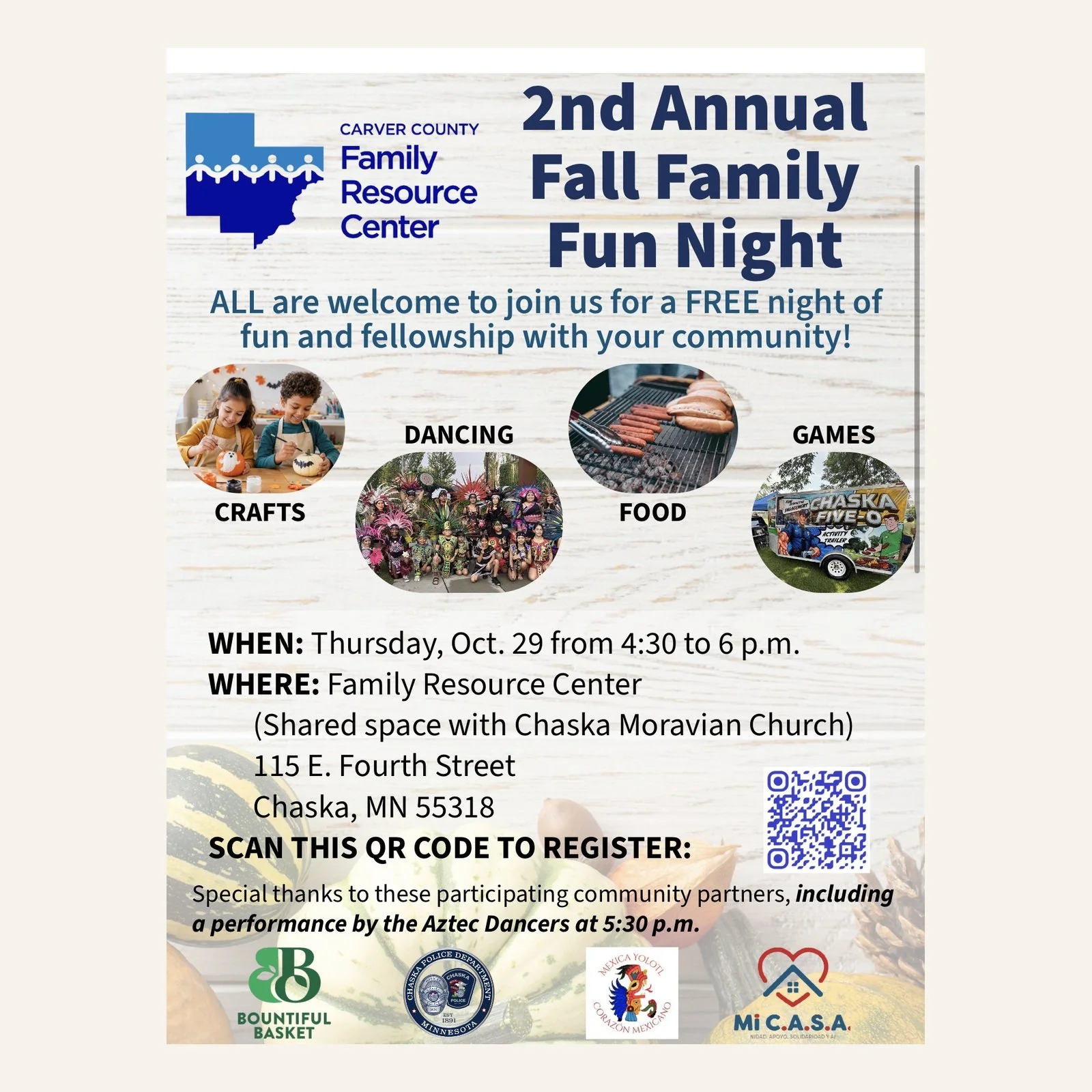 Carver County 2nd Annual Fall Family Fun Night