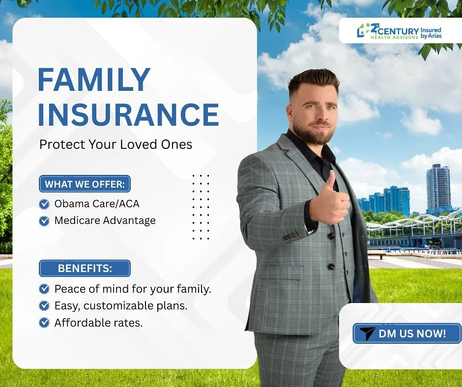 Protecting your family&rsquo;s future starts with protecting their health. 💙 Let&rsquo;s find the right plan together. 💬DM US NOW!