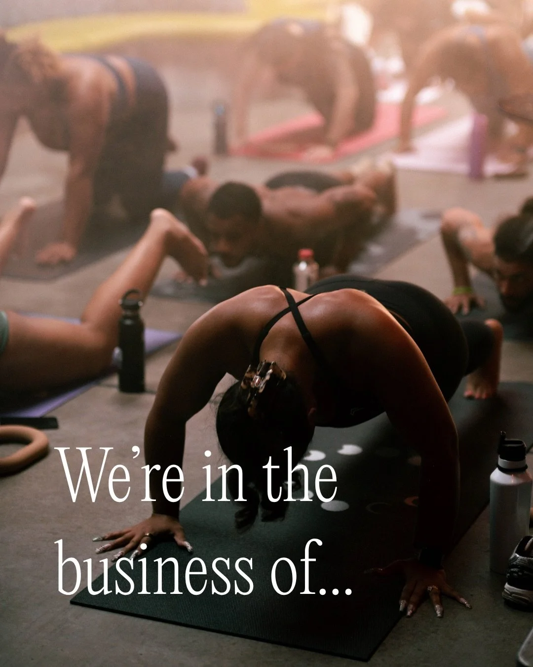 We&rsquo;re not just in the business of fitness. 

We&rsquo;re in the business of showing up when it&rsquo;s hard. Choosing discipline over excuses and building a community that won&rsquo;t let you quit. 

This is where motivation gets reignited and 