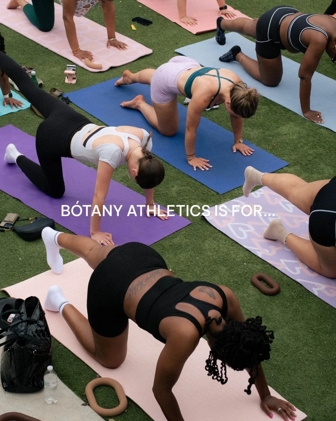 For us. 💐

B&oacute;tany Athletics Coming Soon.