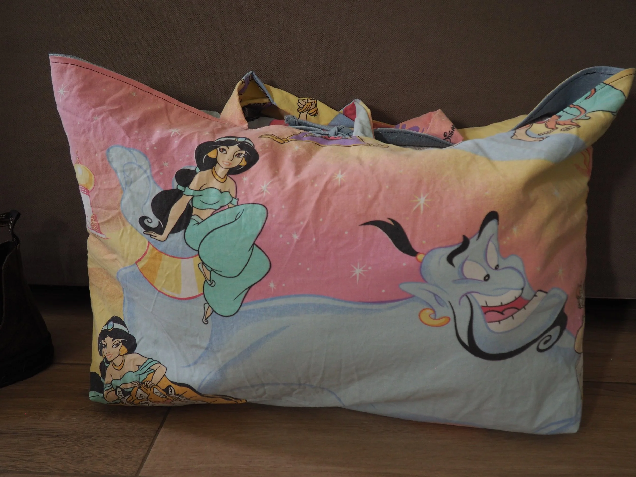 Tote Bag XXL réversible - Aladdin - Collection Madeleine de Papier