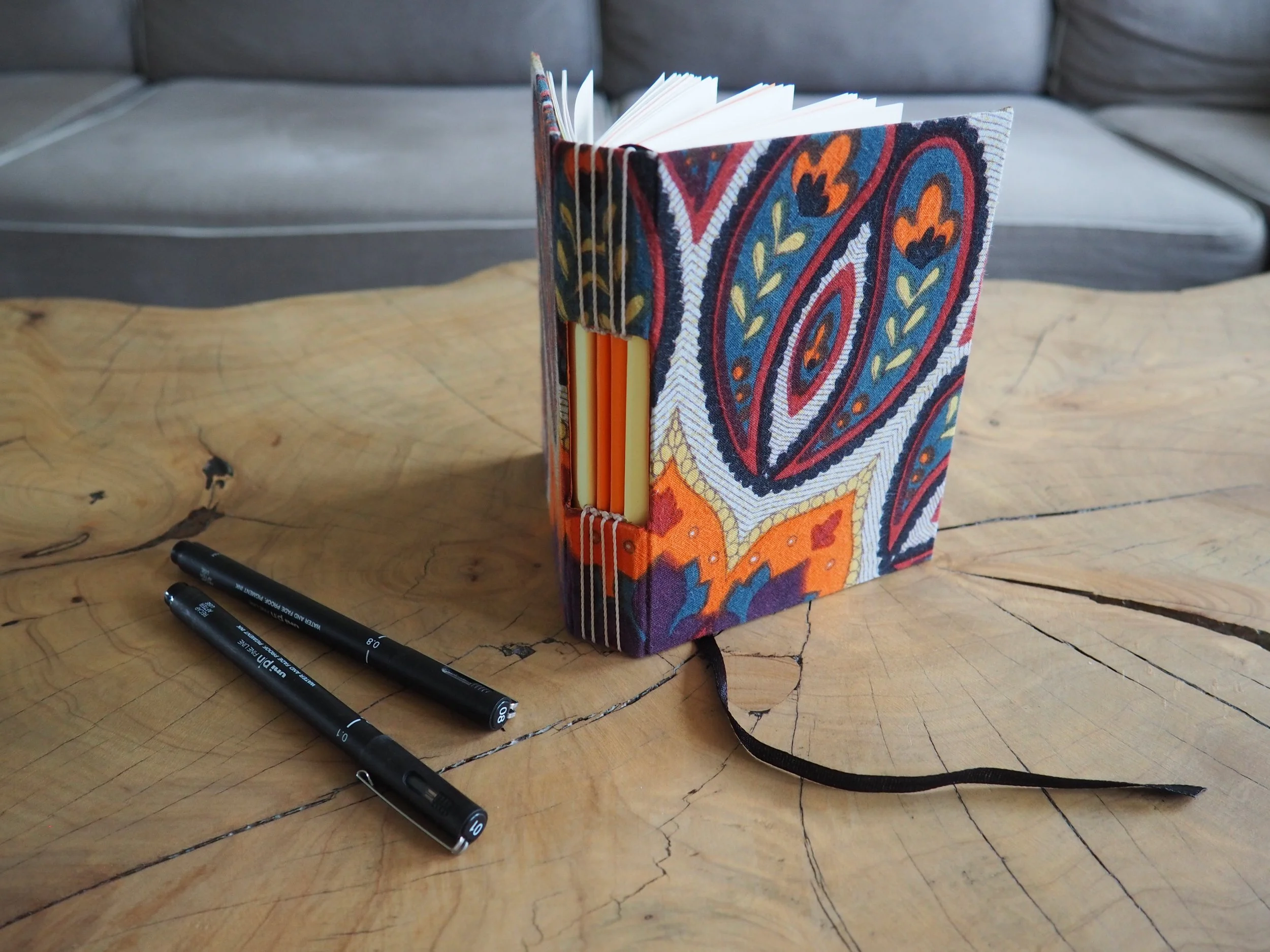 Carnet - Tunique colorée