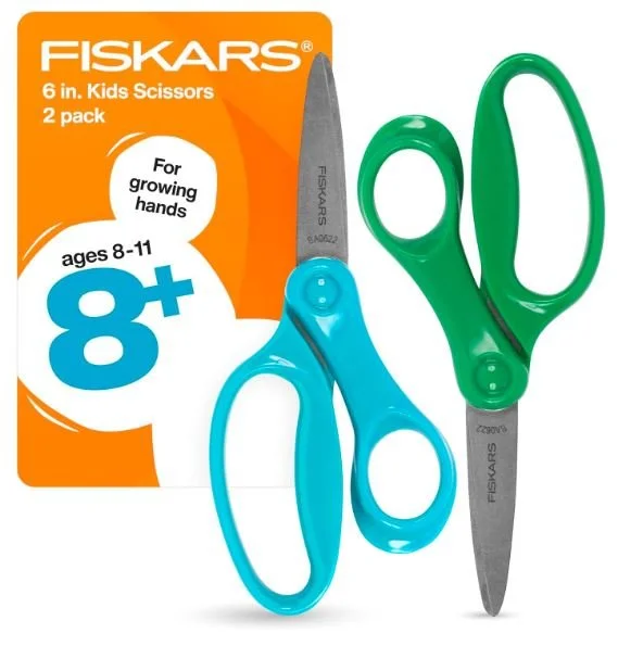 Fiskars Scissors for Ages 8+ - Favorite Back to School Supplies - Bronte and Wilder