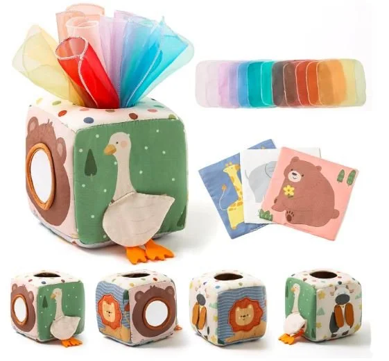 Sensory Cube - easter gifts for boys babies and toddlers 1 2 3 4 - bronte and wilder, wholesome books, games, and gifts for kids