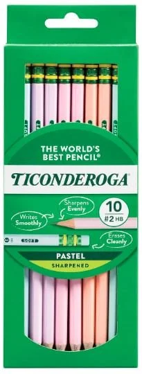 Ticonderoga Pencils - Back to School Supplies - Bronte and WIlder