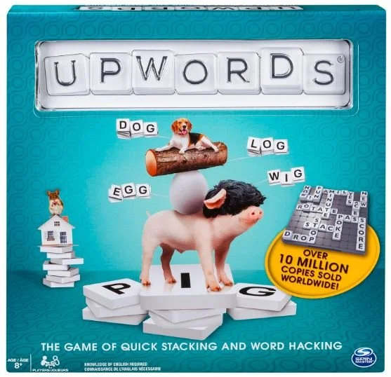 Upwords Game - Easter Gifts for Girls 8 9 10 - Bronte and Wilder - Wholesome Books and Games for Kids