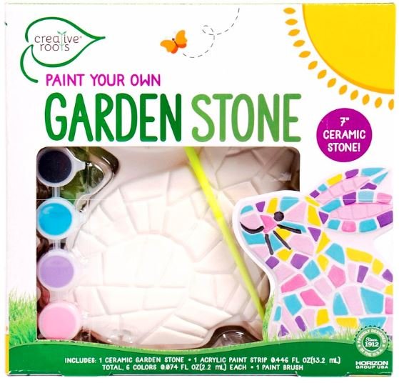Paint Your Own Bunny Garden Stone - Easter Gifts For Girls 6 7 8 - Bronte and Wilder