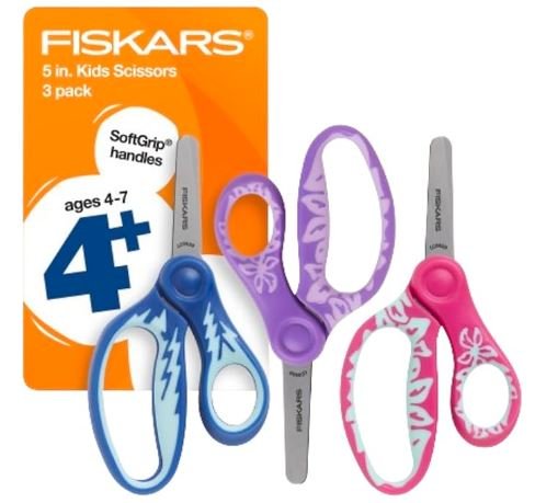 Scissors for 4-7 year olds - Favorite Back to School Supplies - Bronte and Wilder