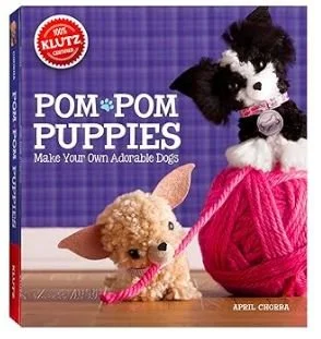 Pom Pom Puppies Craft - - Easter Gifts for Girls 8 9 10 - Bronte and Wilder - Wholesome Books and Games for Kids