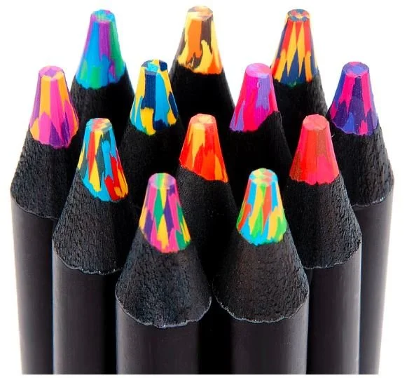 Multi-Colored Pencils - Easter Gifts for Girls 6 7 8 - Bronte and Wilder