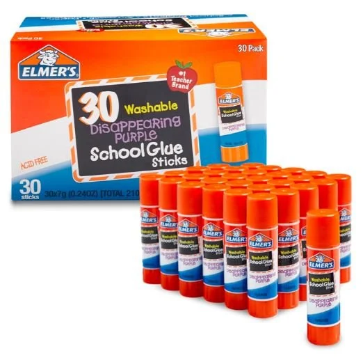 Washable Glue Sticks - Favorite Back to School Supplies - Bronte and Wilder
